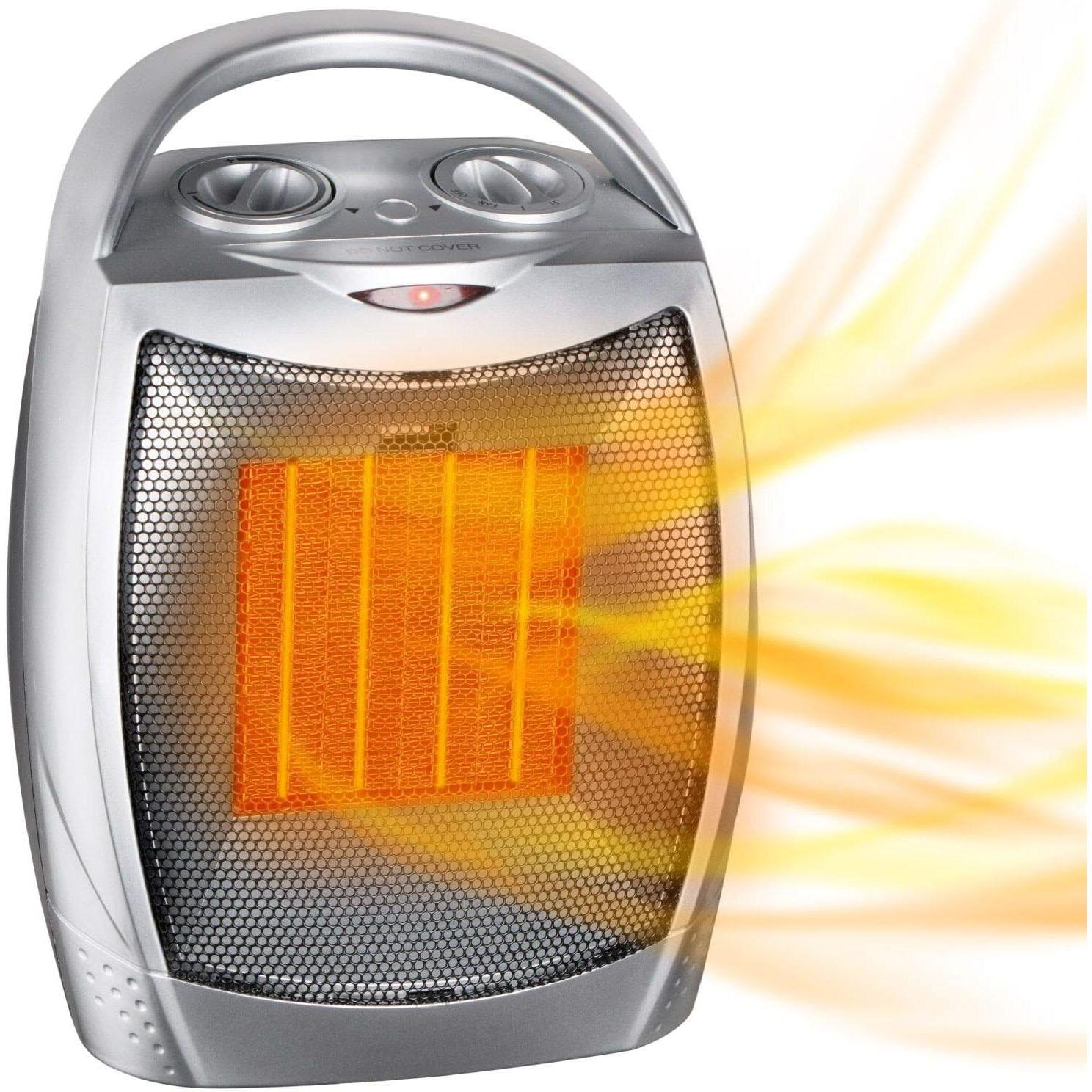 GiveBest 1500W Portable Electric Ceramic Space Heater for $8.99
