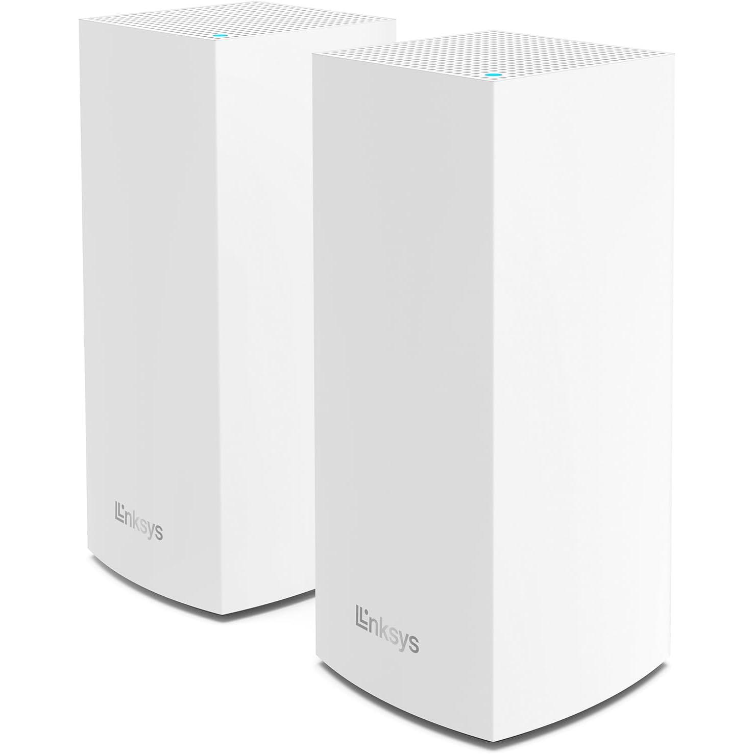 Linksys MX8000 Tri-Band AX4000 Mesh WiFi 6 Router System 2 Pack for $140.64 Shipped