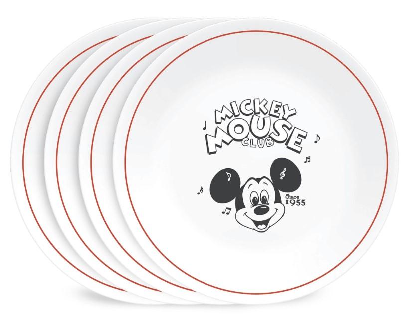 Corelle Disney Commemorative Series Mickey Mouse Club Appetizer Plates for $7.97
