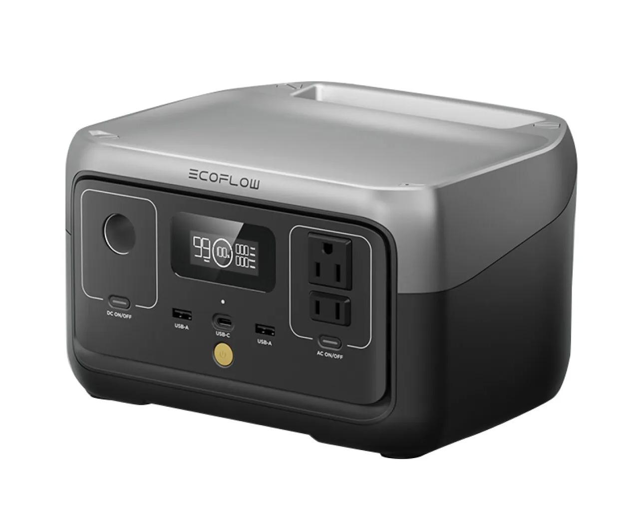 EcoFlow RIVER 2 Portable Power Station 256Wh Generator LFP for $113.75 Shipped
