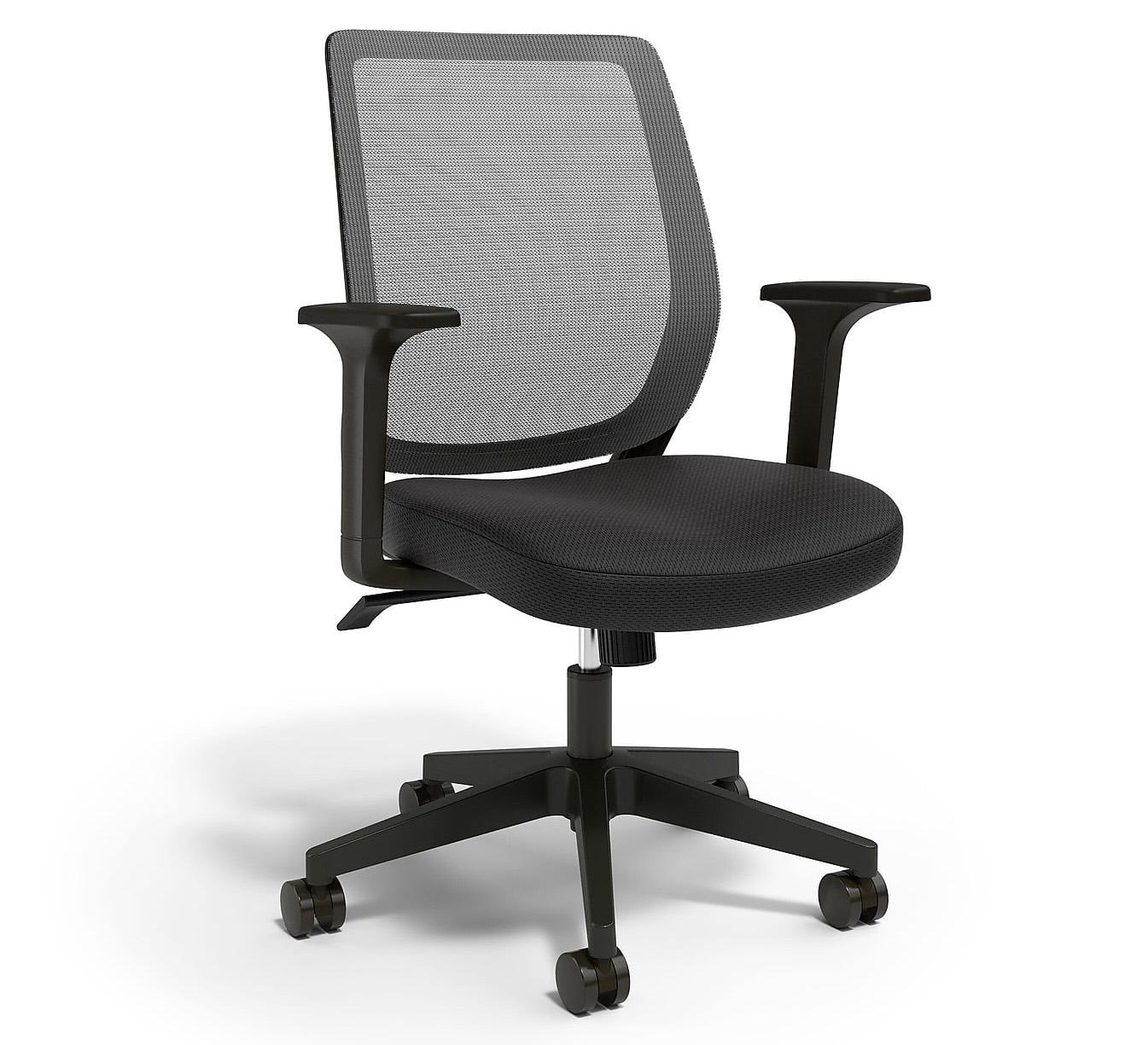 Union and Scale Essentials Ergonomic Fabric Swivel Task Chair for $59.99