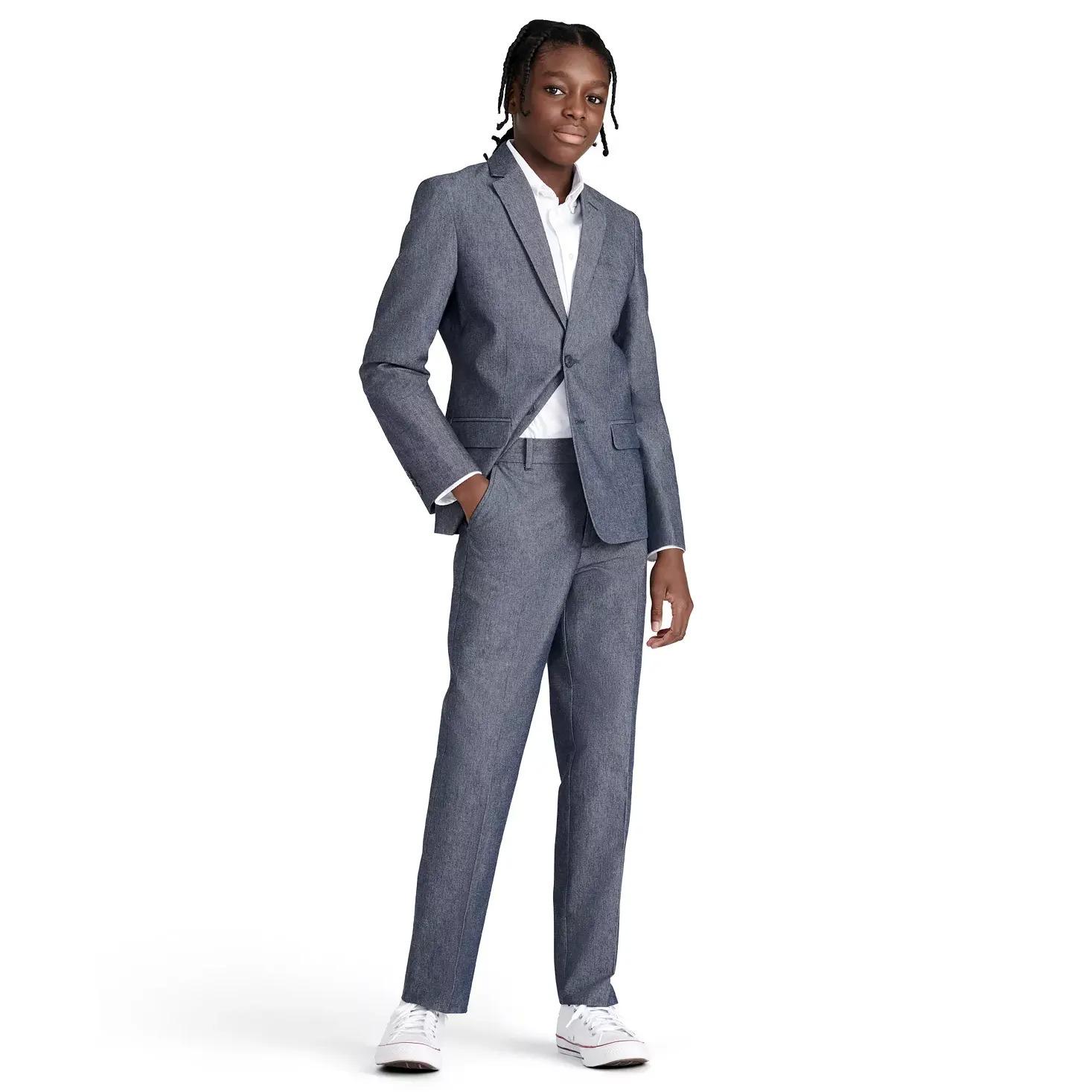 Nautica Big Boys Iridescent Twill Suit Set for $31.99 Shipped