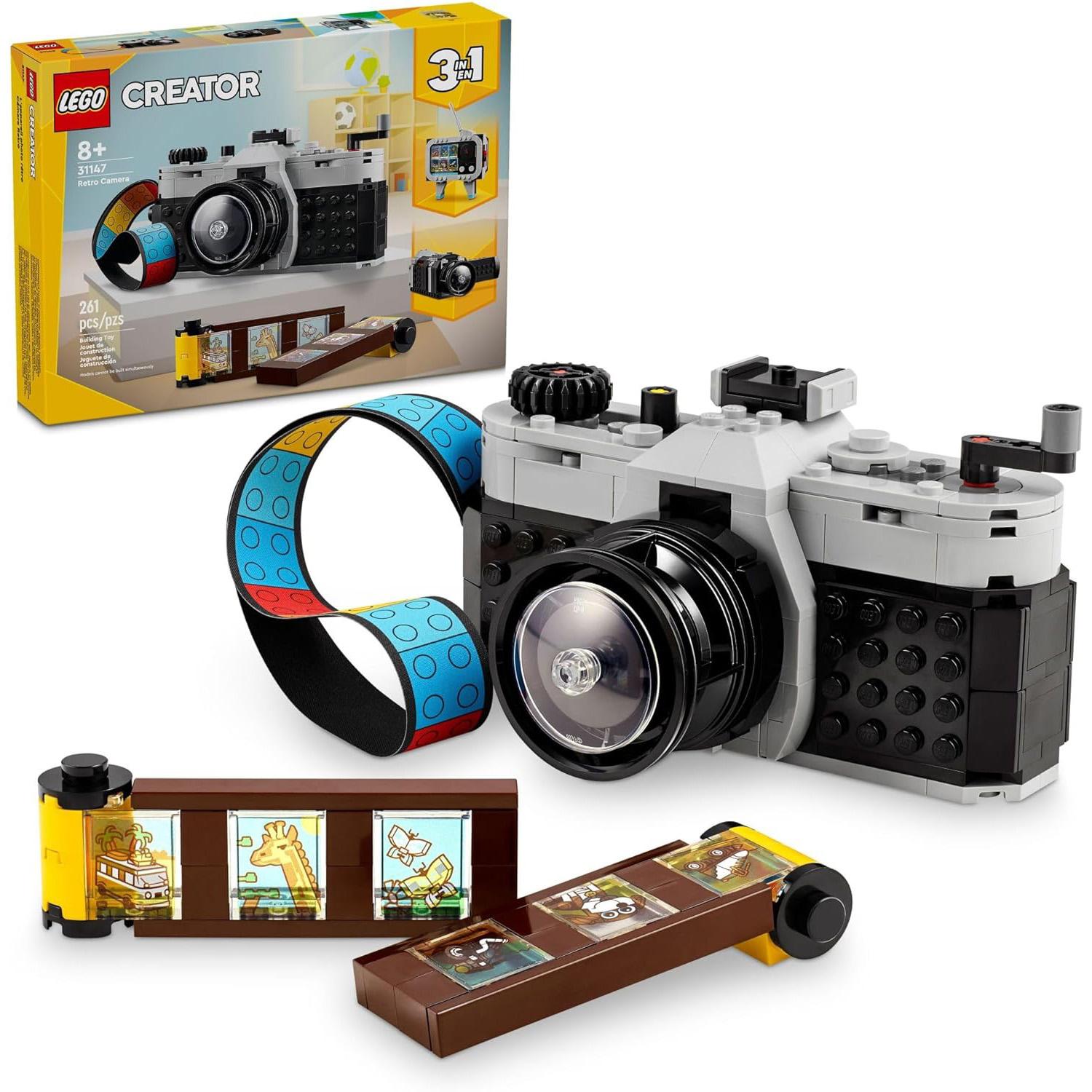 Lego Creator 3-in-1 Retro Camera Toy 31147 for $15.99