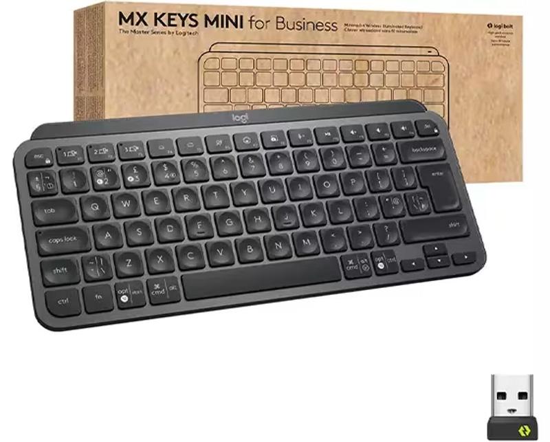 Logitech MX Keys Mini for Business Backlit Wireless Keyboard for $49.99 Shipped