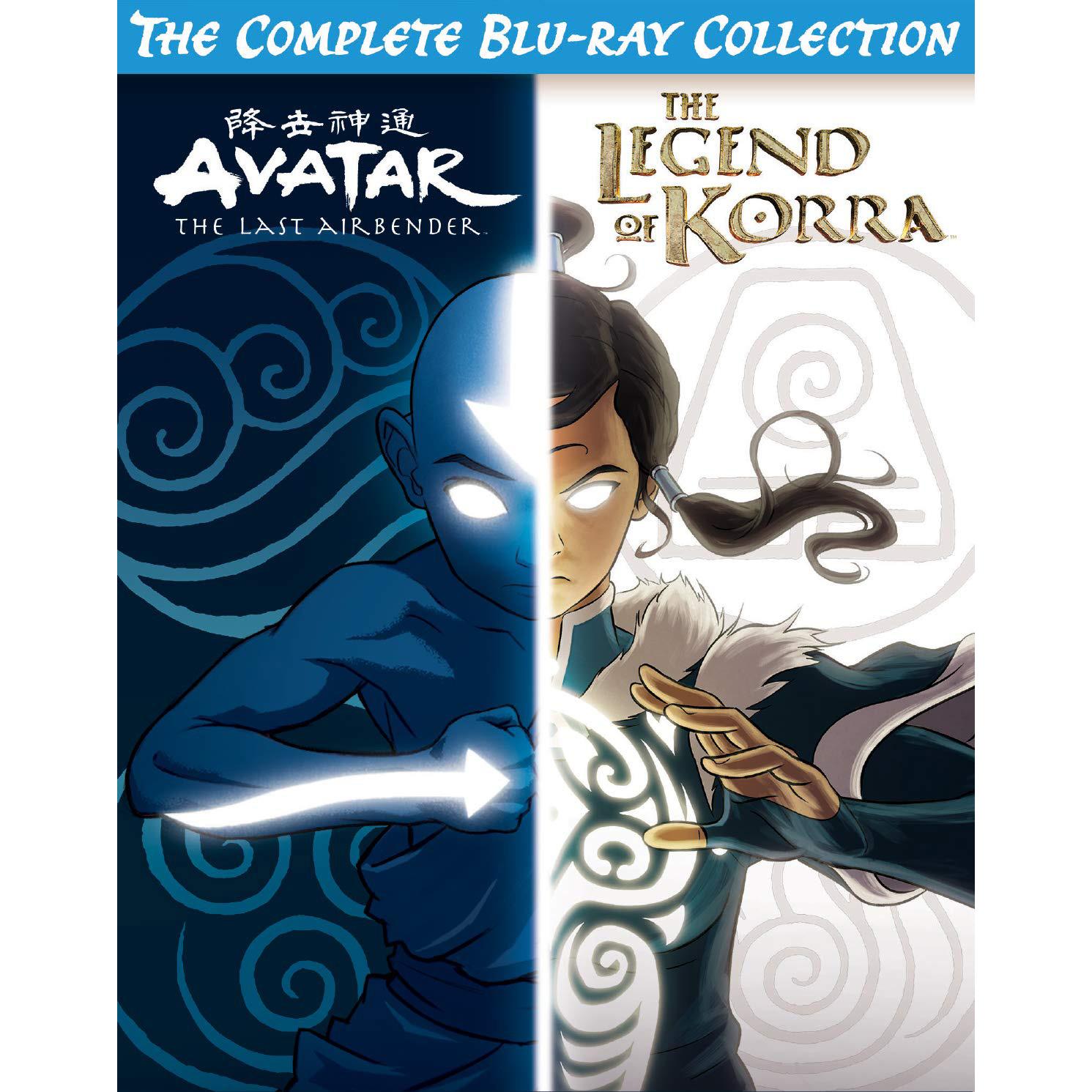 Avatar The Last Airbender and Legend of Korra Blu-ray for $28.99