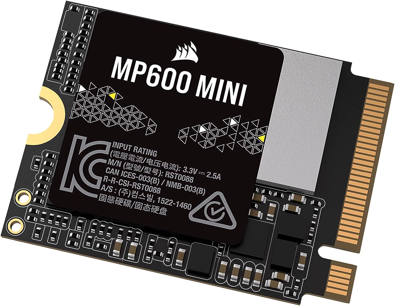 1TB Corsair MP600 Mini M.2 2230 NVMe PCIe Gen4 2 SSD Solid State Drive $69.99 Shipped