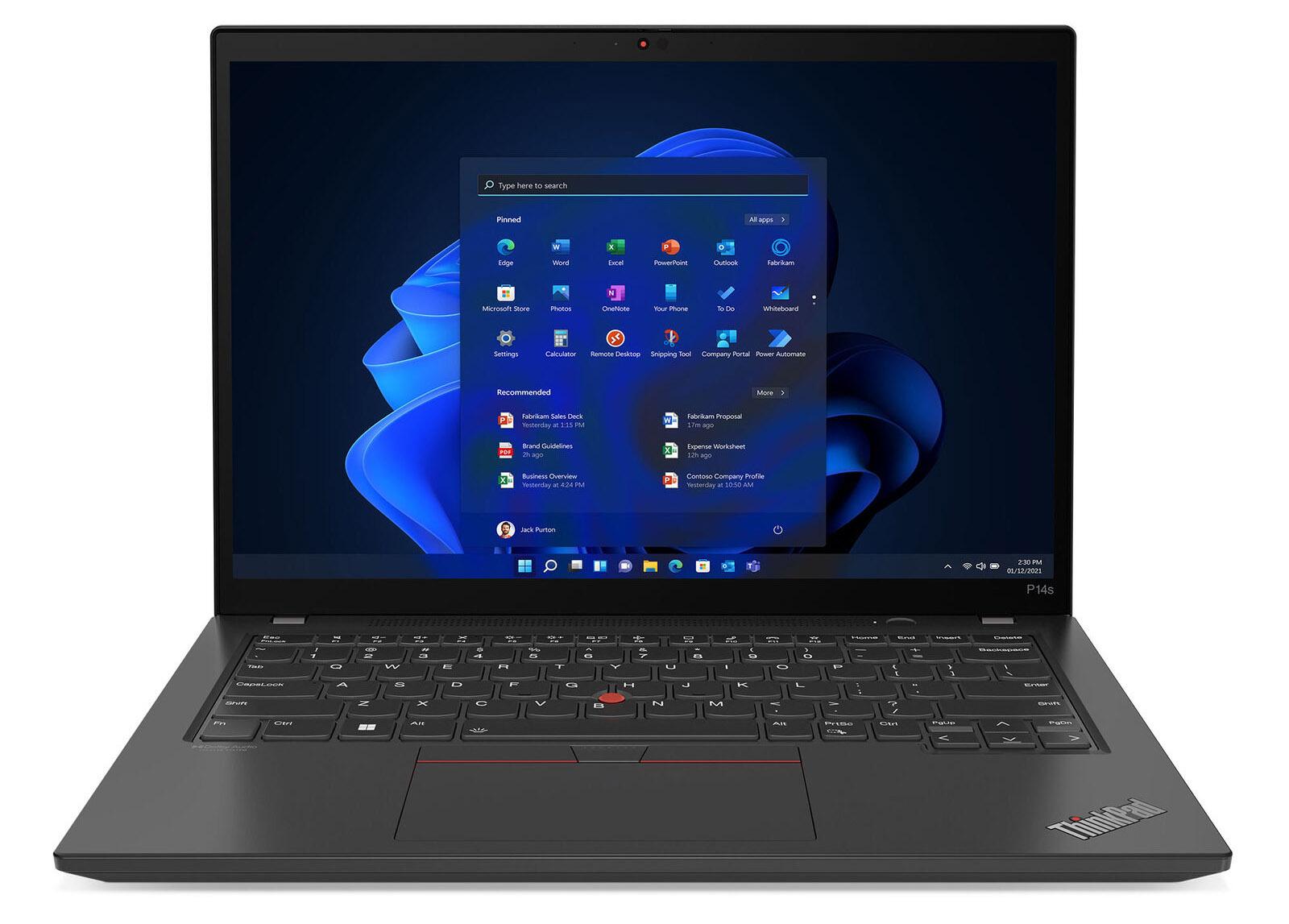 Lenovo ThinkPad P14s Gen 3 Ryzen 7 Pro 16GB 512GB Notebook Laptop for $654.99 Shipped