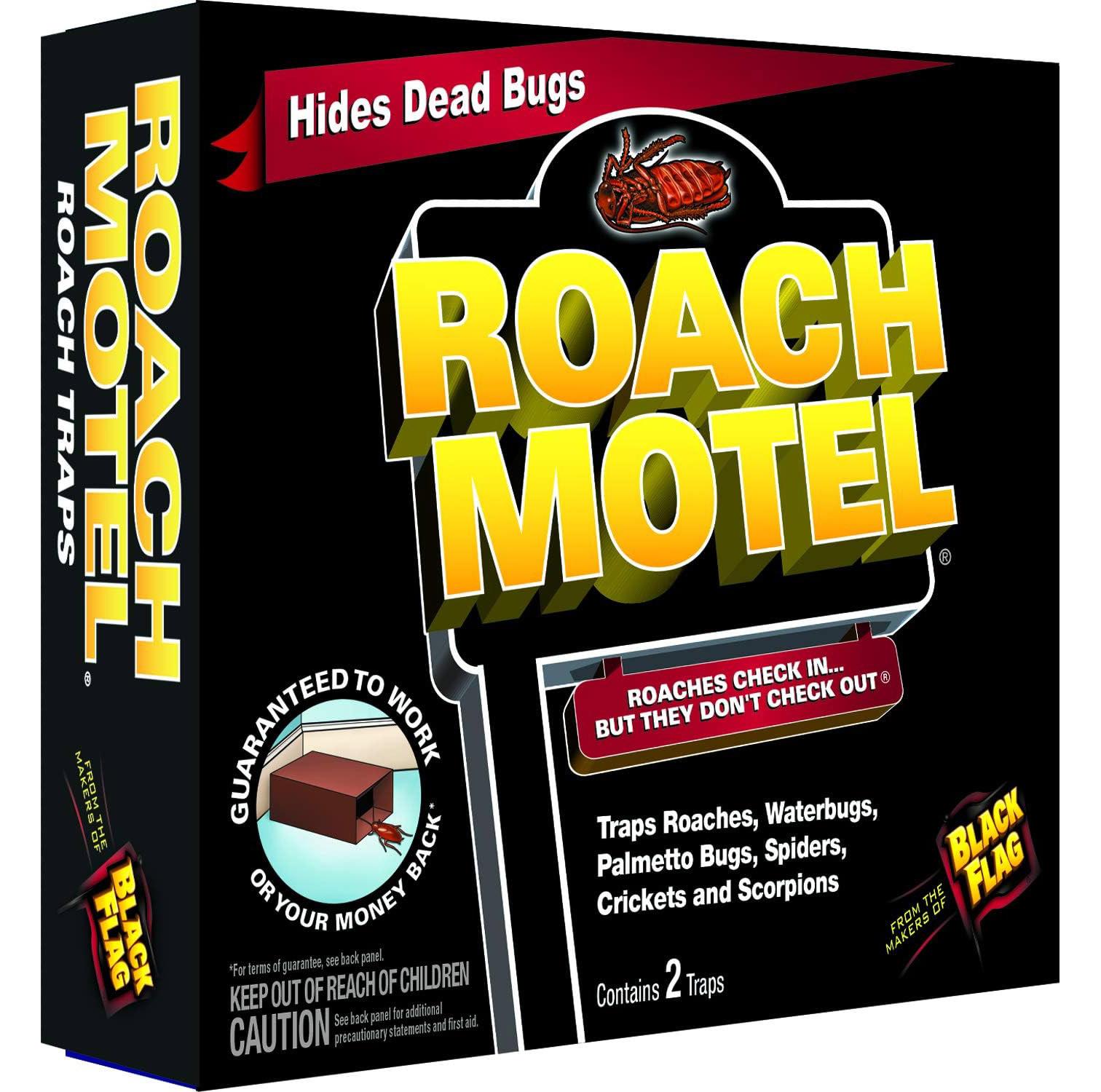 Black Flag Roach Motel Traps 2 Pack for $2.79