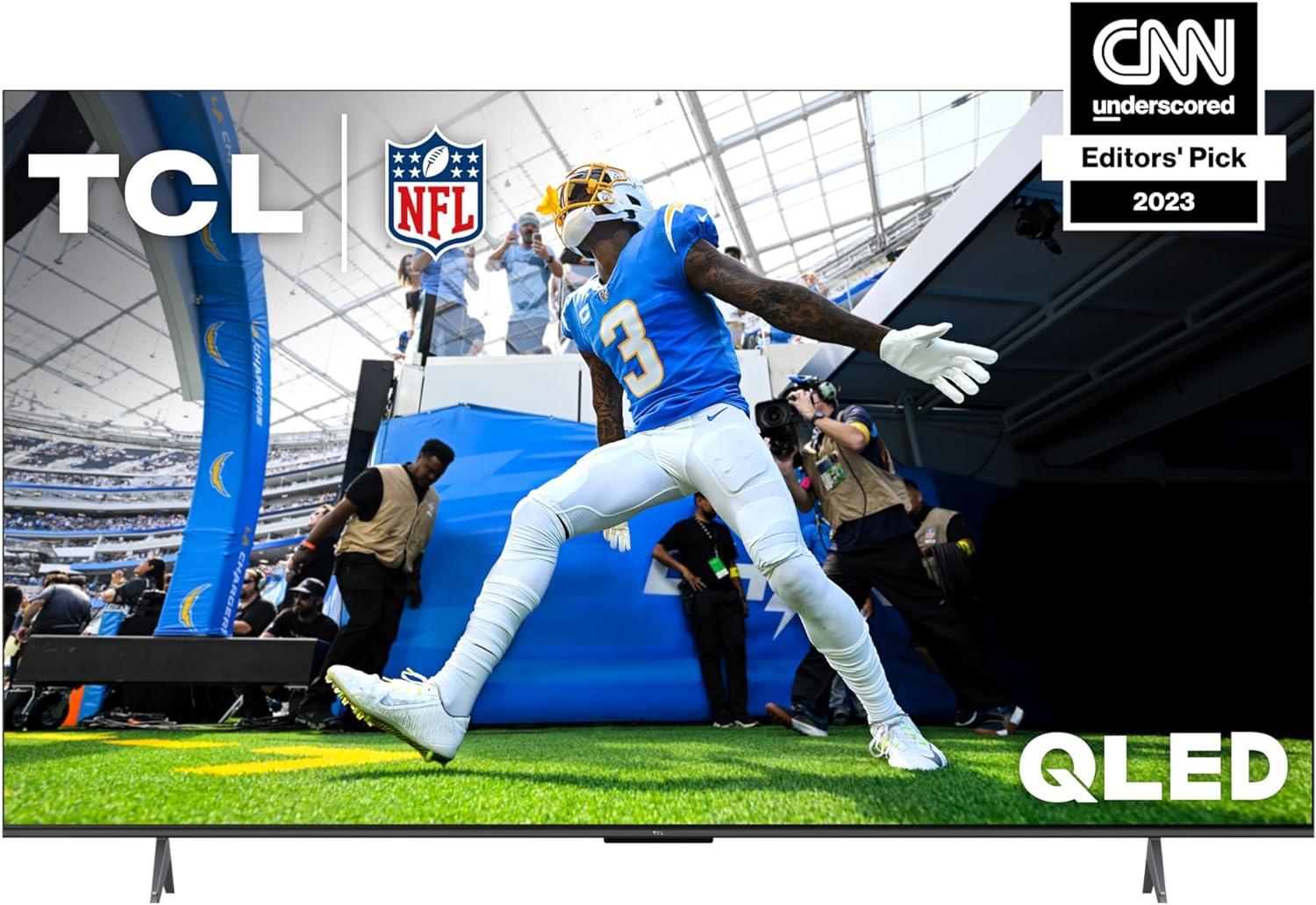 TCL 75in Q6 QLED 4K Smart TV with Google for $599.99 Shipped