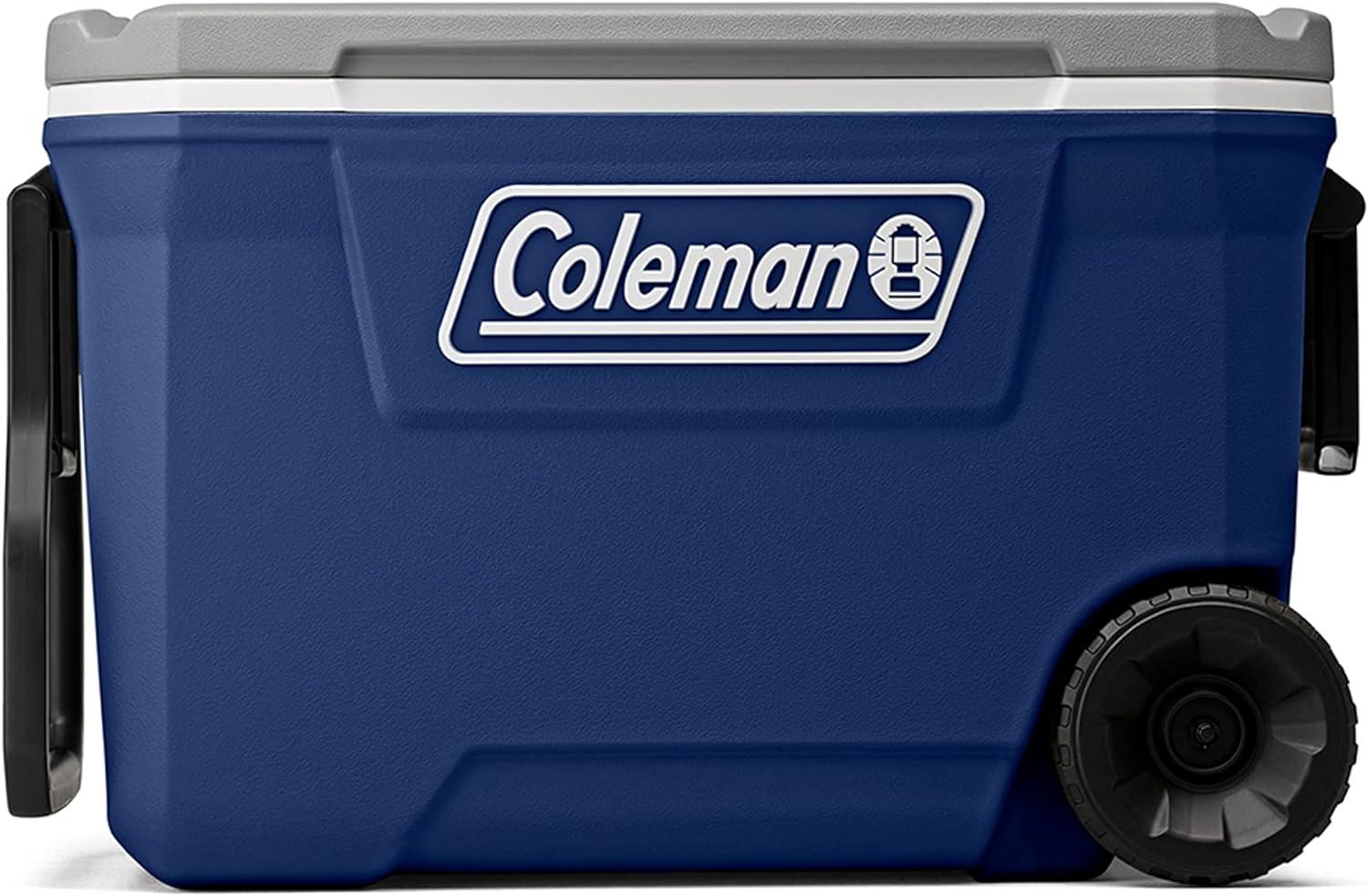 Coleman 316 Series Insulated Portable Cooler with Heavy Duty Wheels $44.67 Shipped
