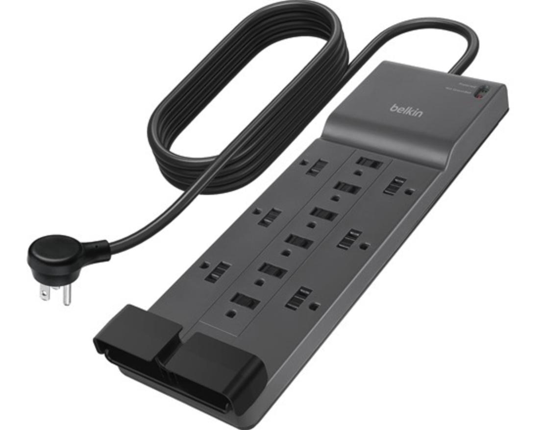 Belkin 12 AC Outlet Surge Protector Power Strip for $18.99