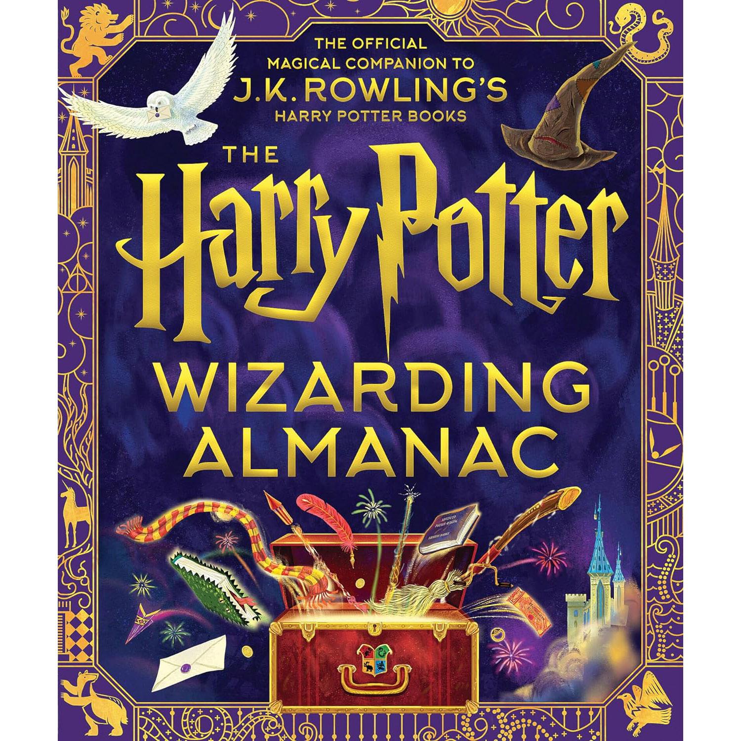 The Harry Potter Wizarding Almanac Hardcover Book for $20.01