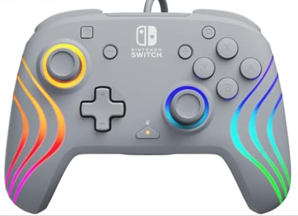 PDP Afterglow Wave Wired LED Controller for Nintendo Switch for $16.99