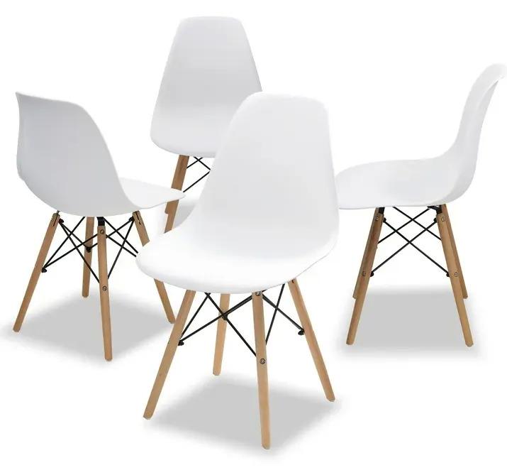 PVC Plastic Lounge Dining Room Chair 4 Pack for $63.99 Shipped