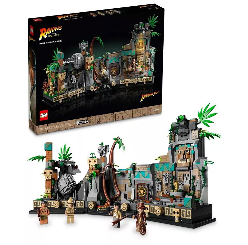 LEGO Raiders of the Lost Ark Golden Idol Building Set 77015 for $119.99 Shipped
