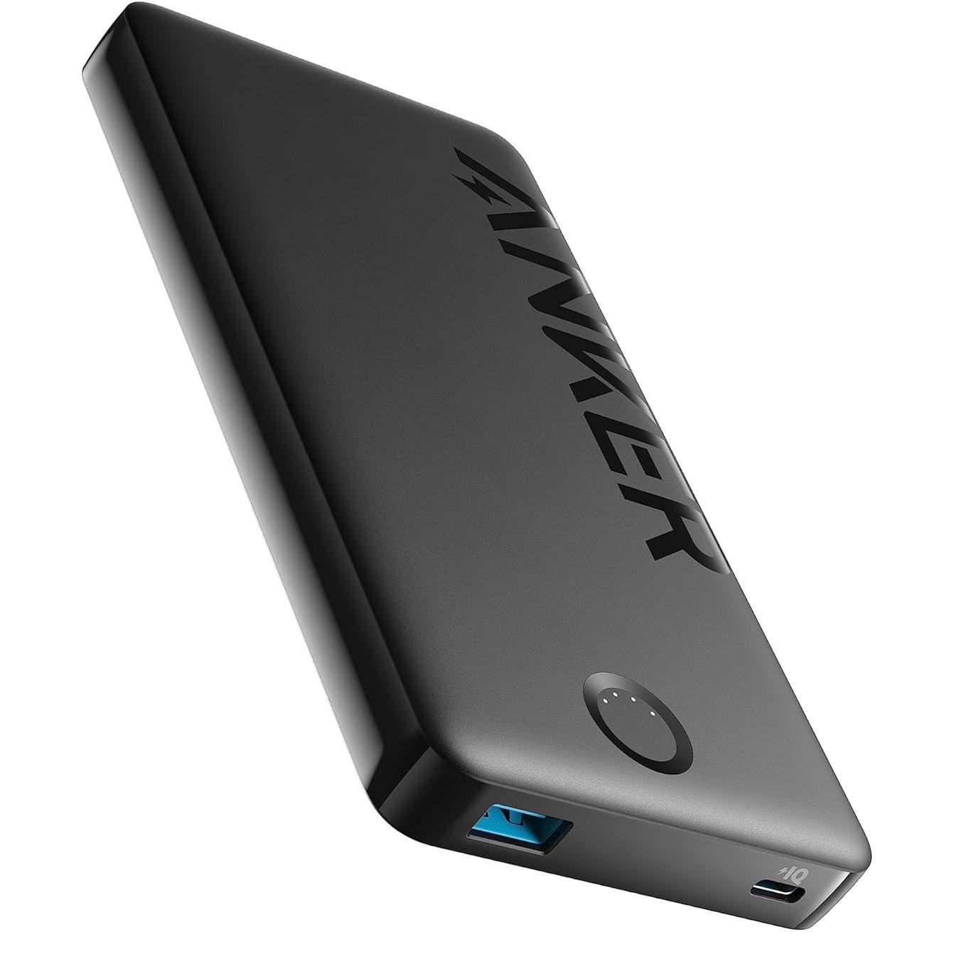 Anker Power Bank 10000mAh PowerCore PIQ Portable Charger for $12.63