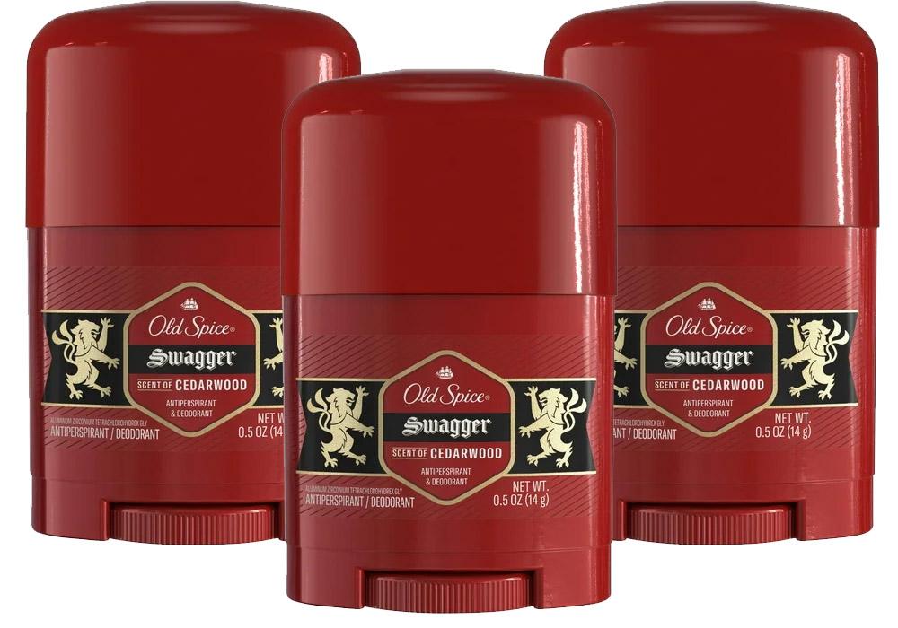 Old Spice Red Collection Swagger Antiperspirant 3 Pack + $5 Cash for $4.41