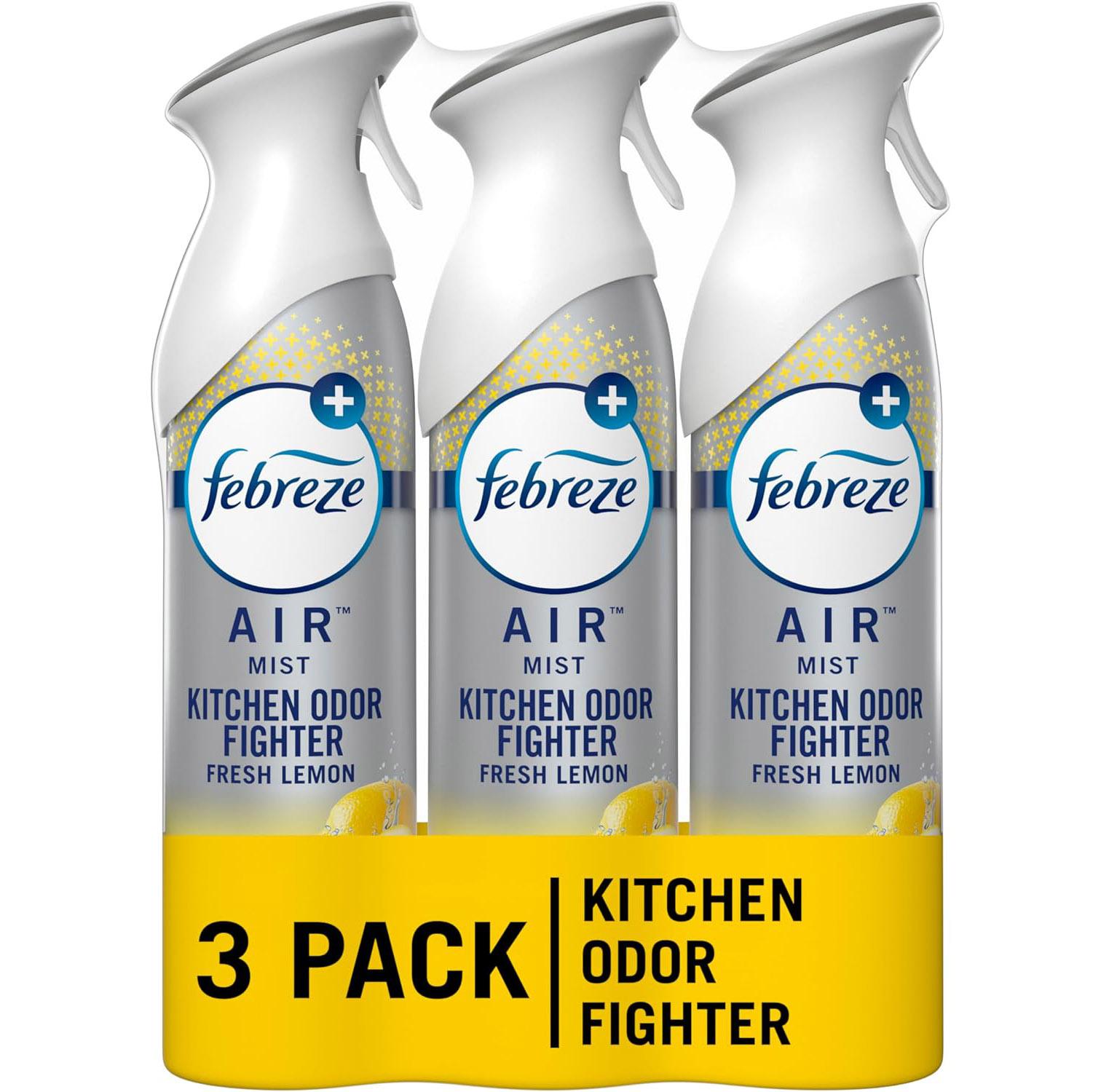 Febreze Room Fresh Lemon Scent Air Fresheners for $5.67