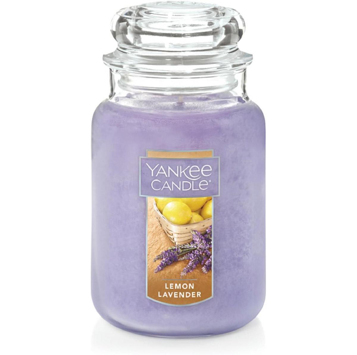 Yankee Candle Lemon Lavender Scented for $9.87 Shipped