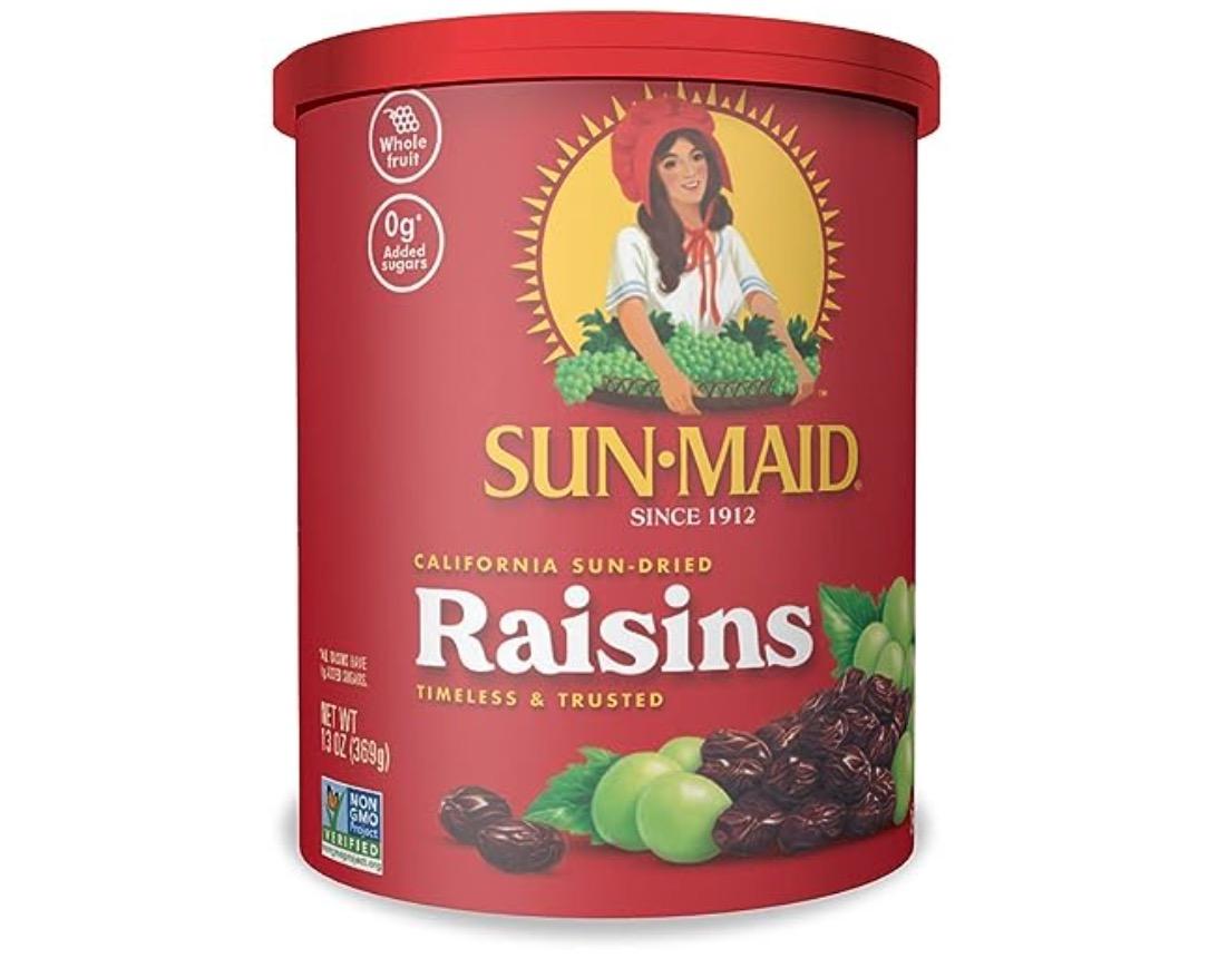 Sun-Maid California Sun-Dried Raisins for $2.84 Shipped