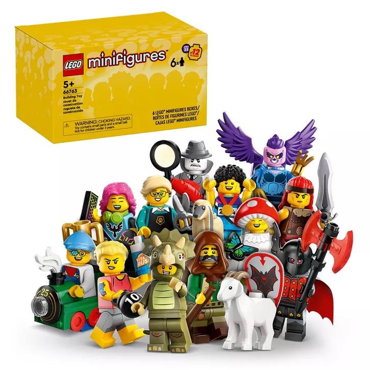 Lego Minifigures Mystery Blind Box Series 25 6 Pack for $20.99