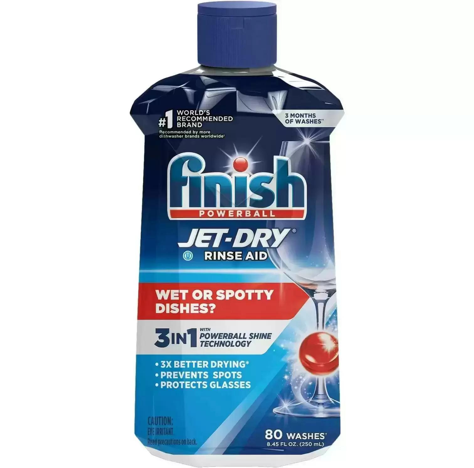 Finish Jet-Dry Dishwasher Rinse Aid and Drying Agent for $2.77