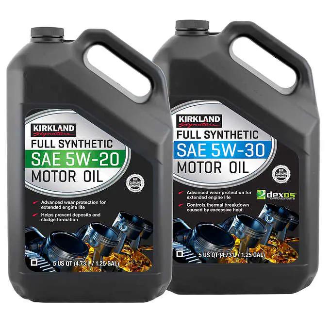 Kirkland Signature Full Synthetic Motor Oil 20-Quarts for $63.99 Shipped