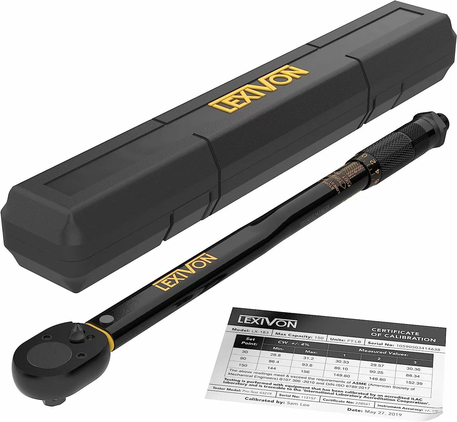 Lexivon Drive Click Torque Wrench for $26.78 Shipped