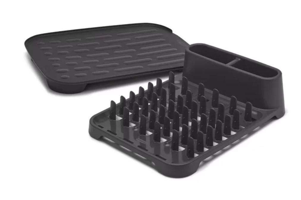 Rubbermaid Antimicrobial Dish Drying Rack with Drainboard for $7.85