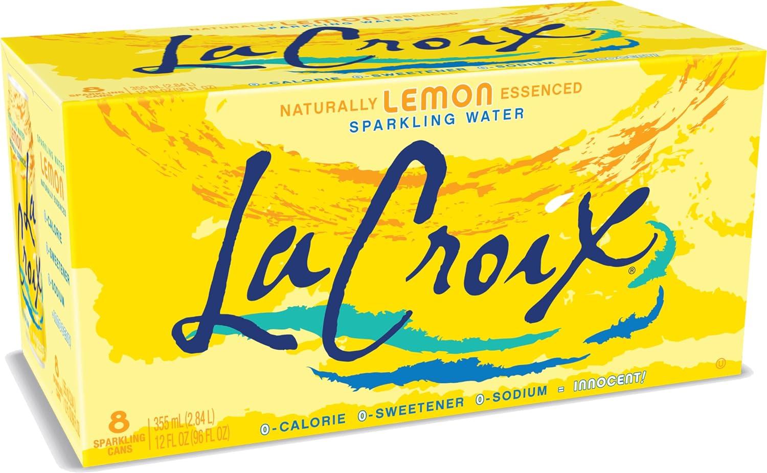 LaCroix Sparkling Water Lemon 8 Pack for $2.50 Shipped