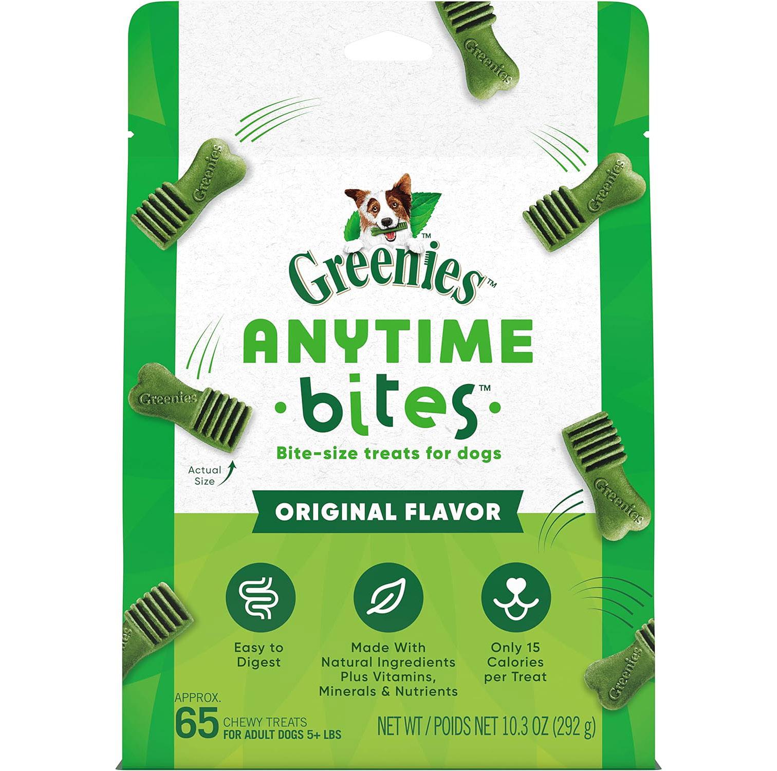 Greenies Anytime Bites Dog Treats for $7.51 Shipped
