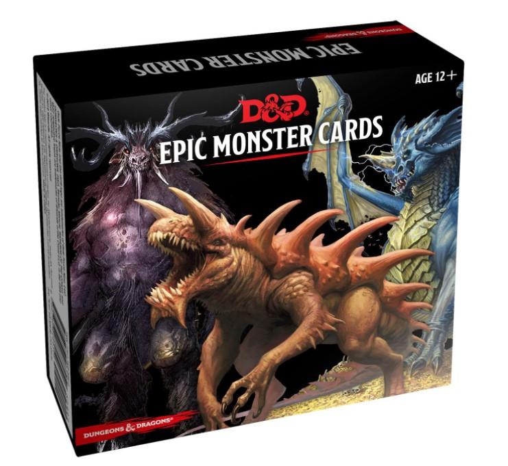 Dungeons and Dragons Spellbook Cards Epic Monsters for $15.99
