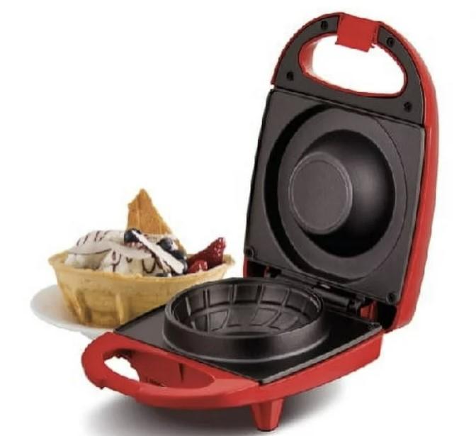 Rise By Dash Mini Waffle Bowl Maker for $7.22
