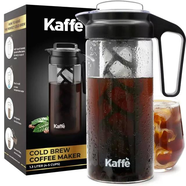 Kaffe Tritan Glass Cold Brew Coffee Maker KF9020 for $9.50