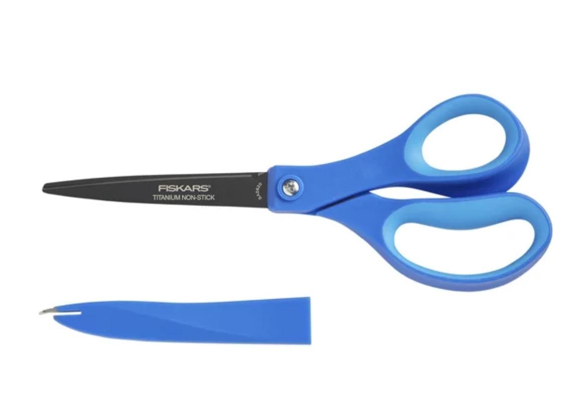 Fiskars 8in Softgrip Teacher Scissors for $2.90
