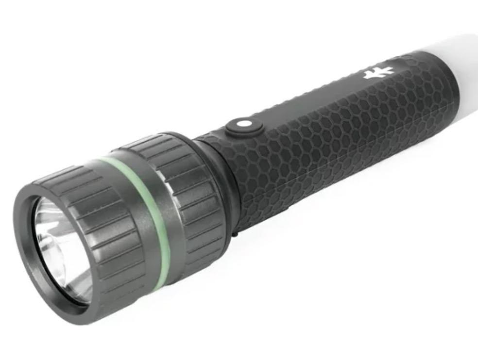 Swiss Tech 1000 Lumen LED Rechargeable Combo Flashlight for $8.46