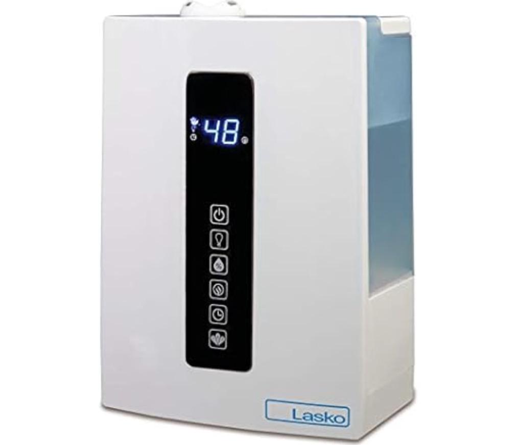 Lasko Quiet Ultrasonic Digital Dual Mist Humidifier for $24.99