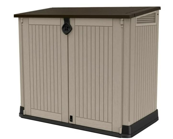 Keter Store-It-Out Midi 30 Cubic Foot All-Weather Resin Storage Shed for $149.23