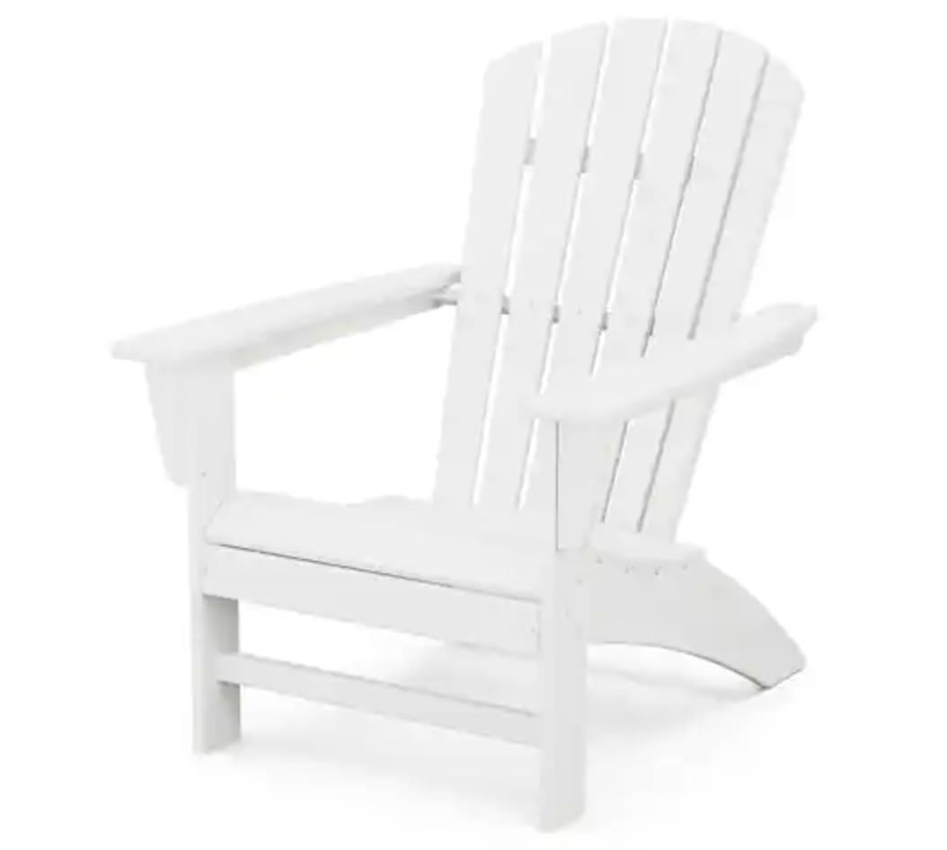 Polywood Grant Park Traditional Curveback Adirondack Chair for $140 Shipped