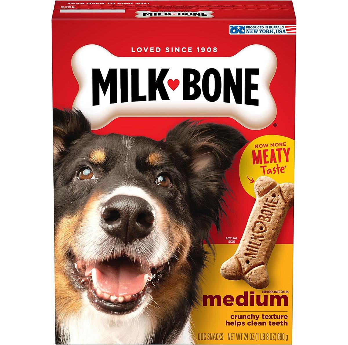 Milk-Bone Original Dog Treats Biscuits for Medium Dogs for $2.24 Shipped