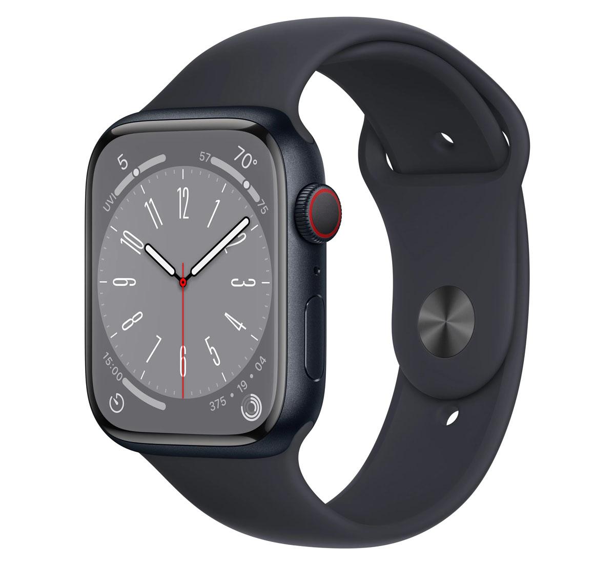 Apple Watch Series 8 45mm GPS + Cellular Smart Watch for $289.99