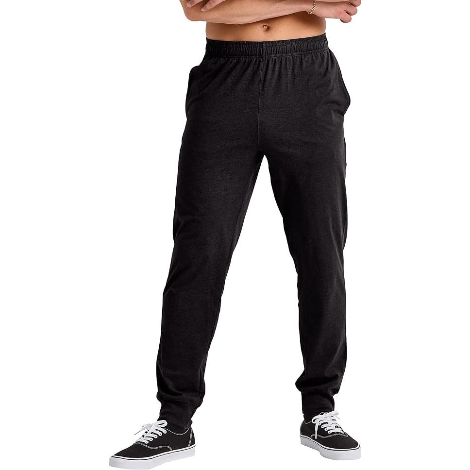 Hanes Mens Originals Tri-Blend Joggers Lightweight Sweatpants for $9.45
