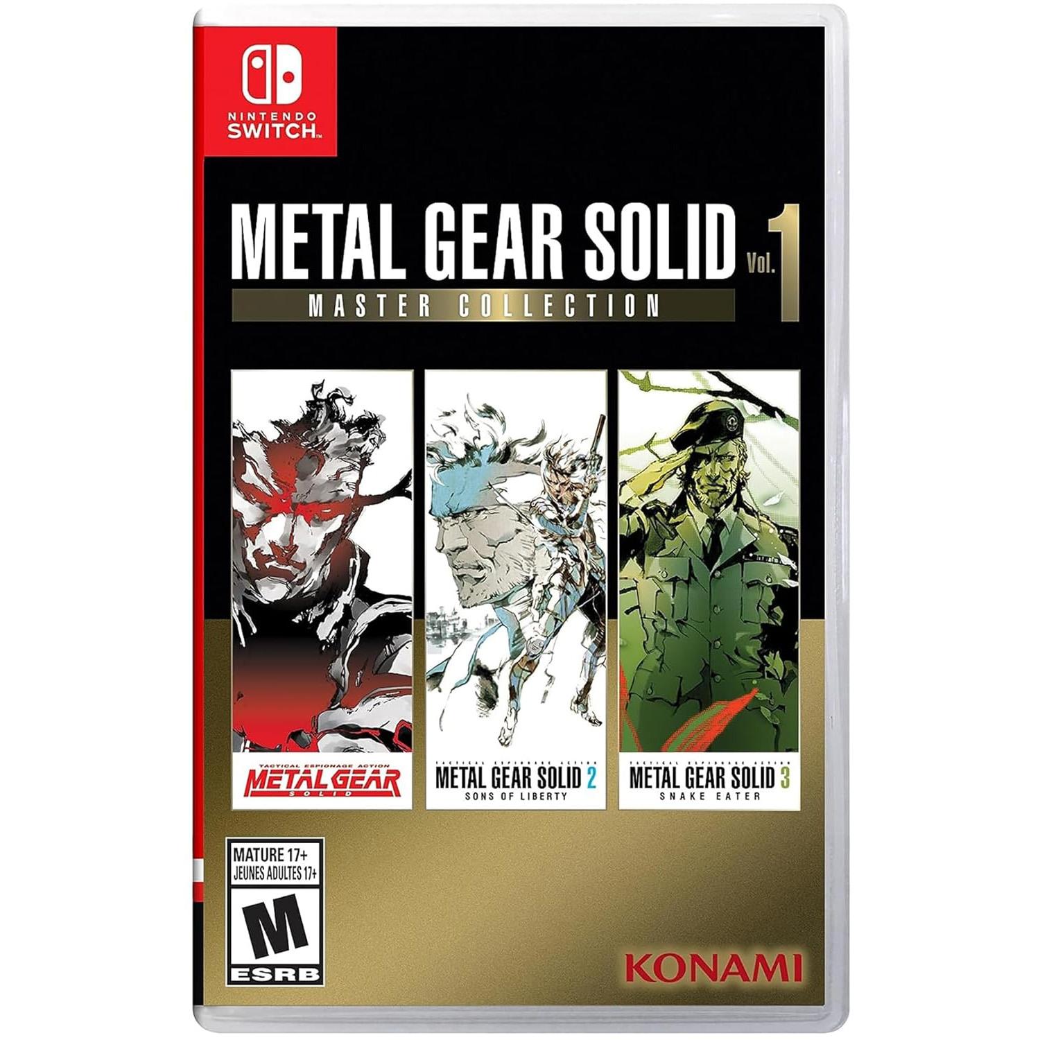 Metal Gear Solid Master Collection Vol 1 Switch $19.99