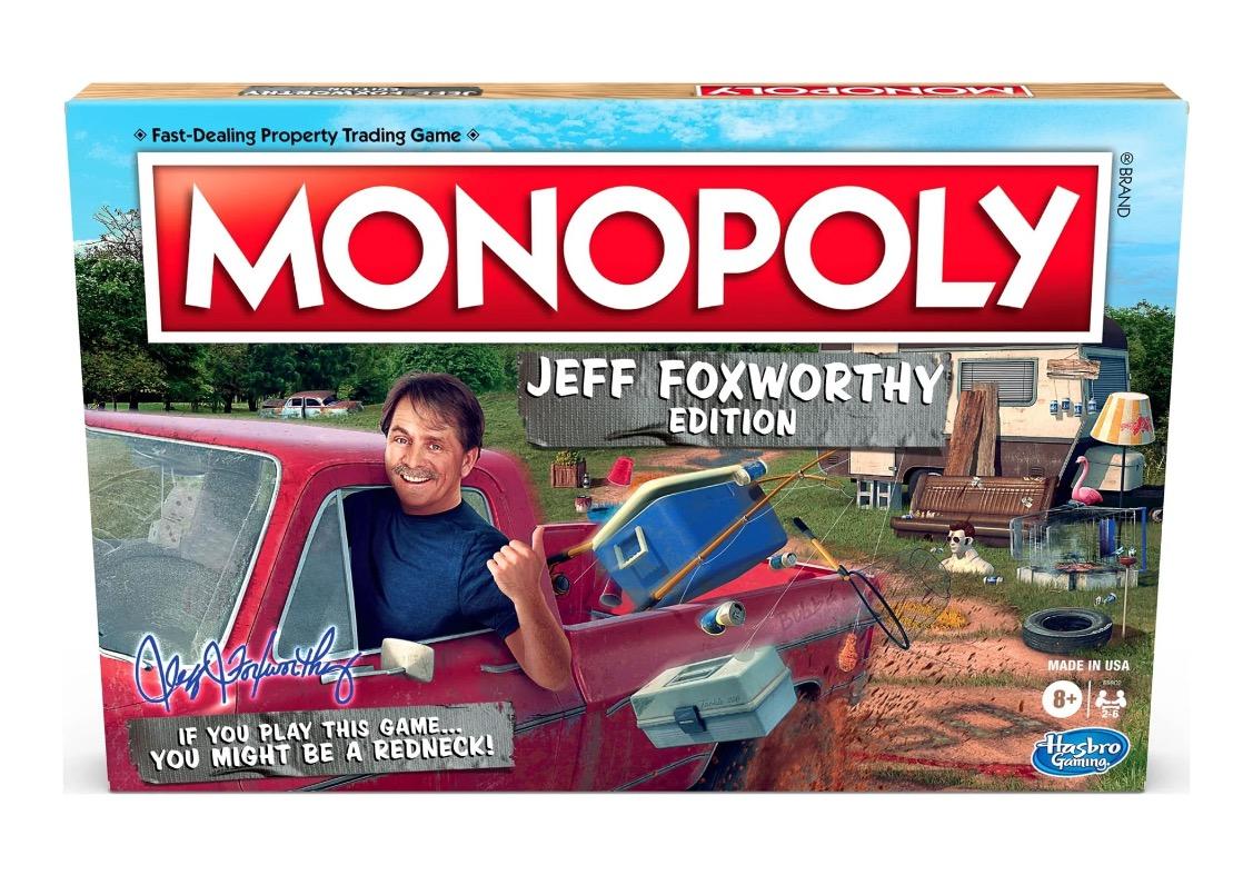 Monopoly Jeff Foxworthy Edition Board Game for $4.05