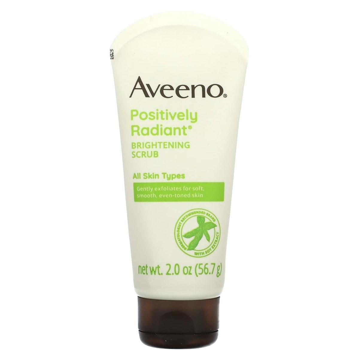 Aveeno Positively Radiant Skin Brightening Exfoliating Daily Facial Scrub for $2.37
