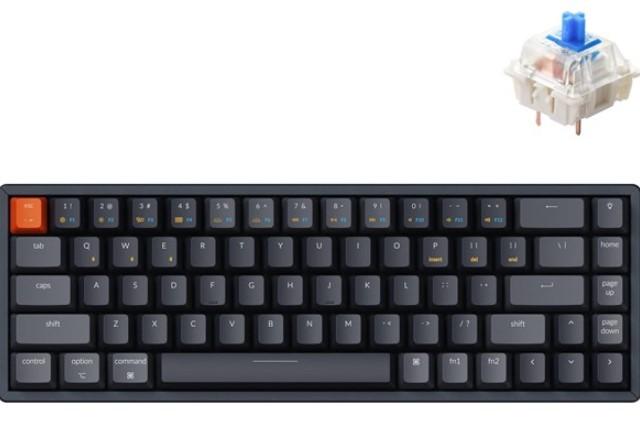 Keychron K6 68-Key Compact Wireless Mechanical Keyboard for $39.99