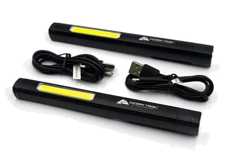 Ozark Trail LED Pen Flashlight 2 Pack for $3.66