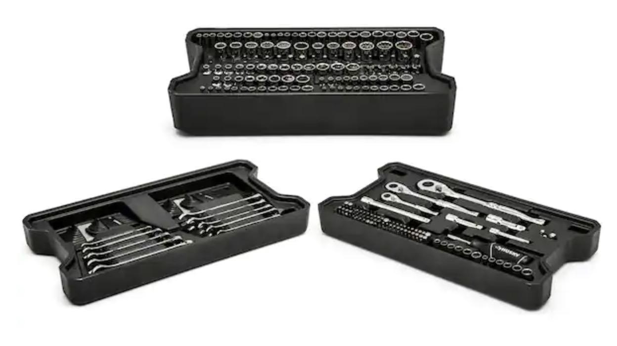 Husky Mechanics Tool Set in Connect Trays 270-Piece for $99 Shipped