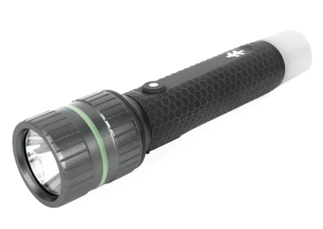 Swiss Tech Blitz 1000 Lumen LED Rechargeable Combo Flashlight for $6.77