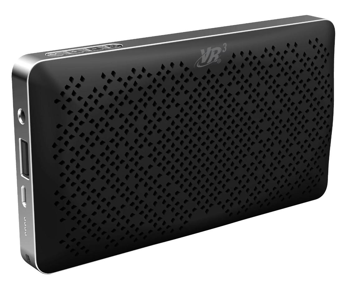 VR3 Bluetooth Portable MegaSound Speaker with 4000mAh Power Bank for $4.50